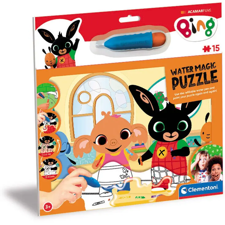 Bing Water Magic puzzle 15db-os termékfotó