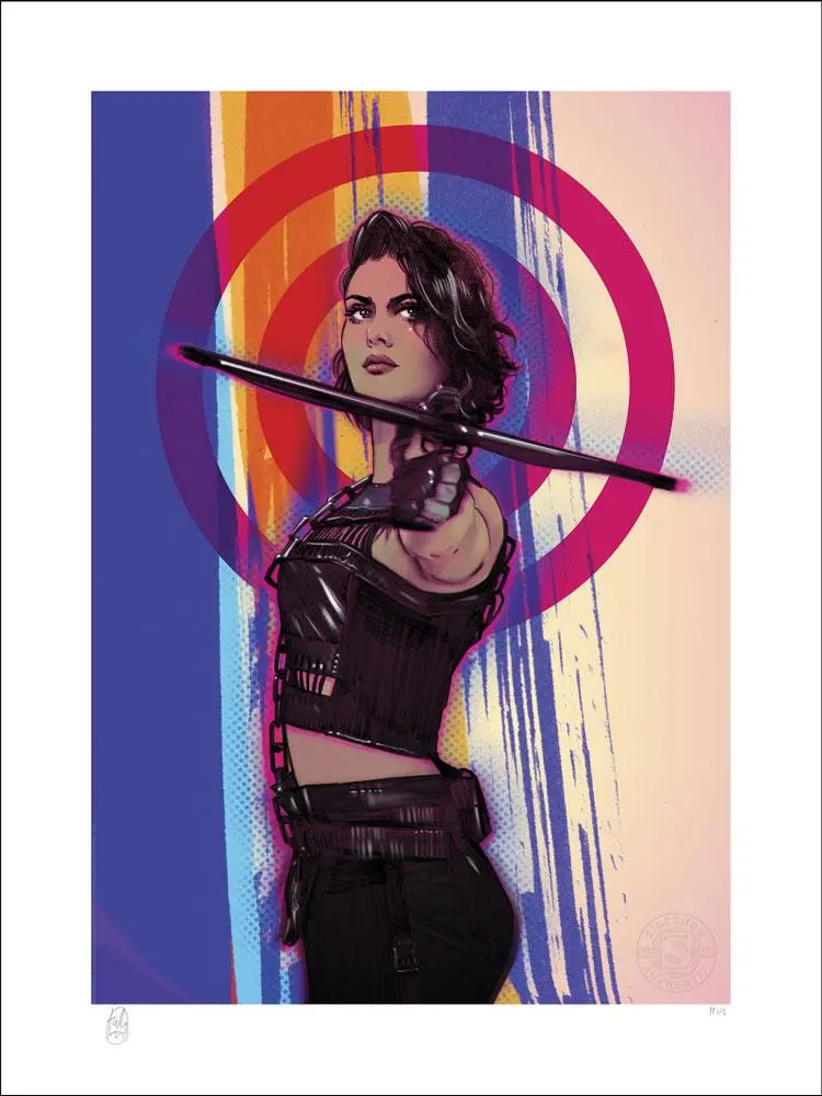Birds of Prey Art Print Huntress 46 x 61 cm - keretezetlen vászonkép termékfotó