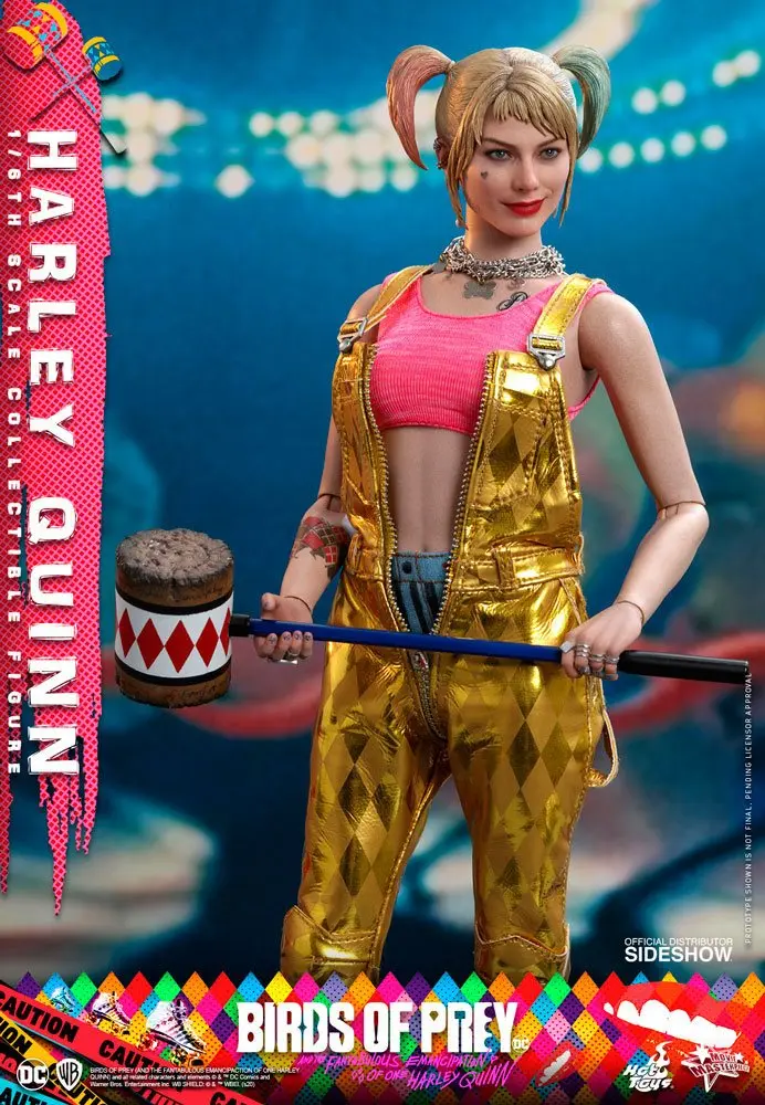 Birds of Prey Movie Masterpiece 1/6 Harley Quinn akciófigura 29 cm termékfotó