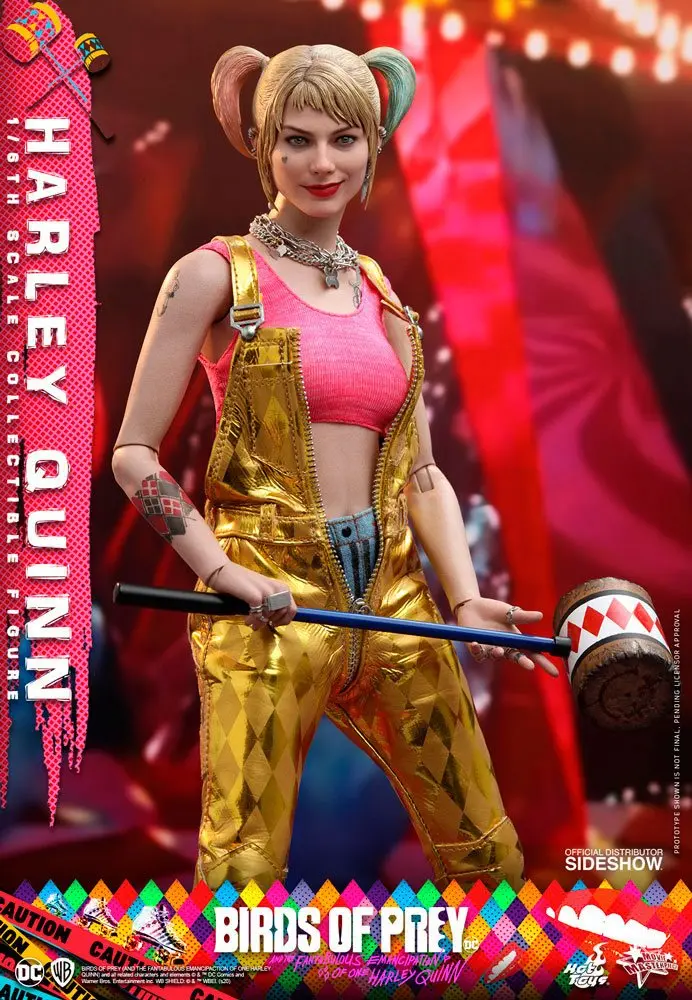 Birds of Prey Movie Masterpiece 1/6 Harley Quinn akciófigura 29 cm termékfotó