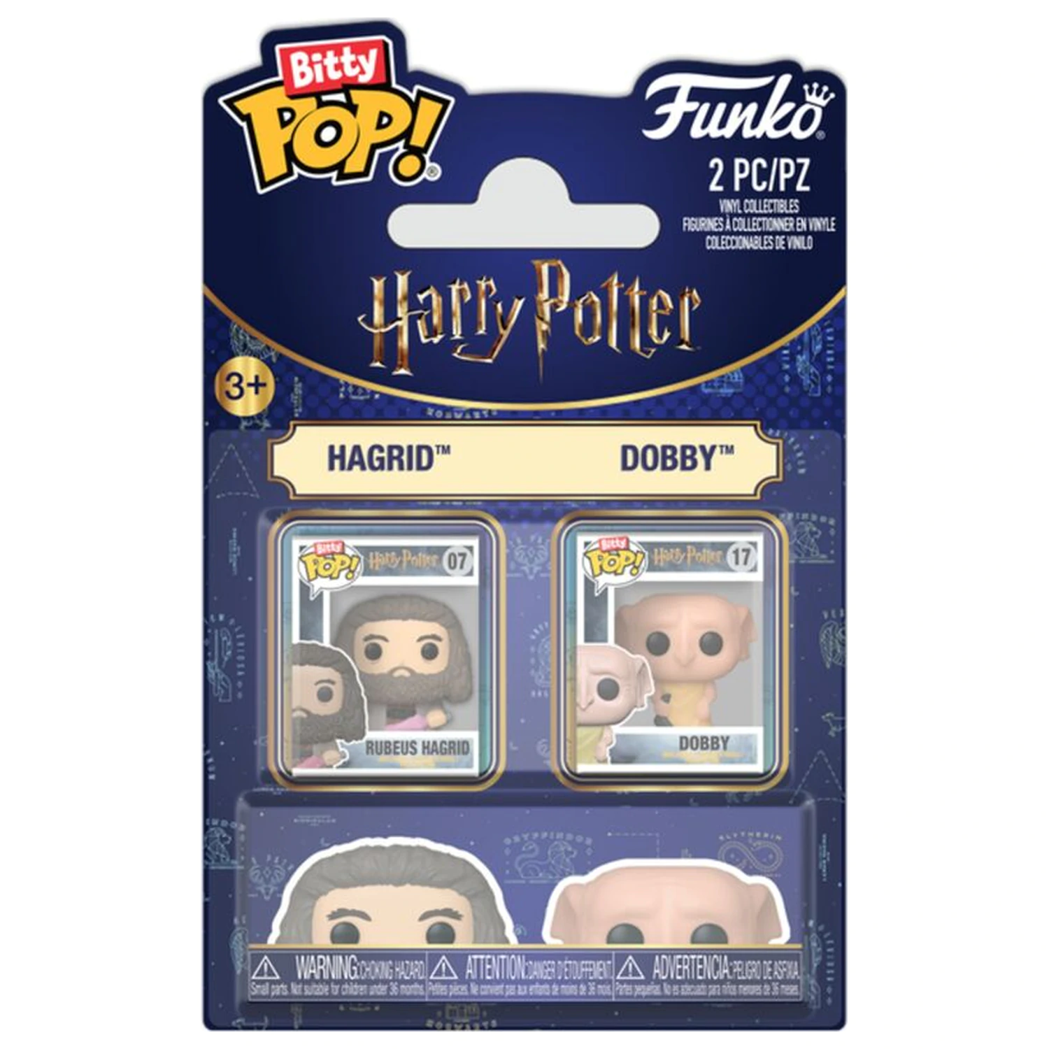 Bitty Funko POP 2db-os figura csomag Harry Potter Hagrid & Dobby termékfotó