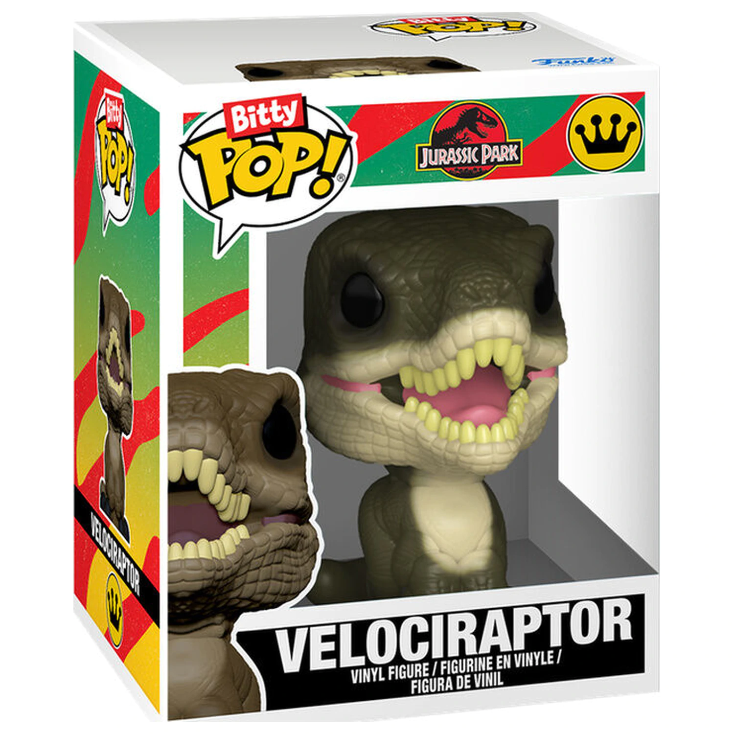 Bitty Funko POP 2db-os figura csomag Jurassic Park Velociraptor & Brachiosaurus termékfotó