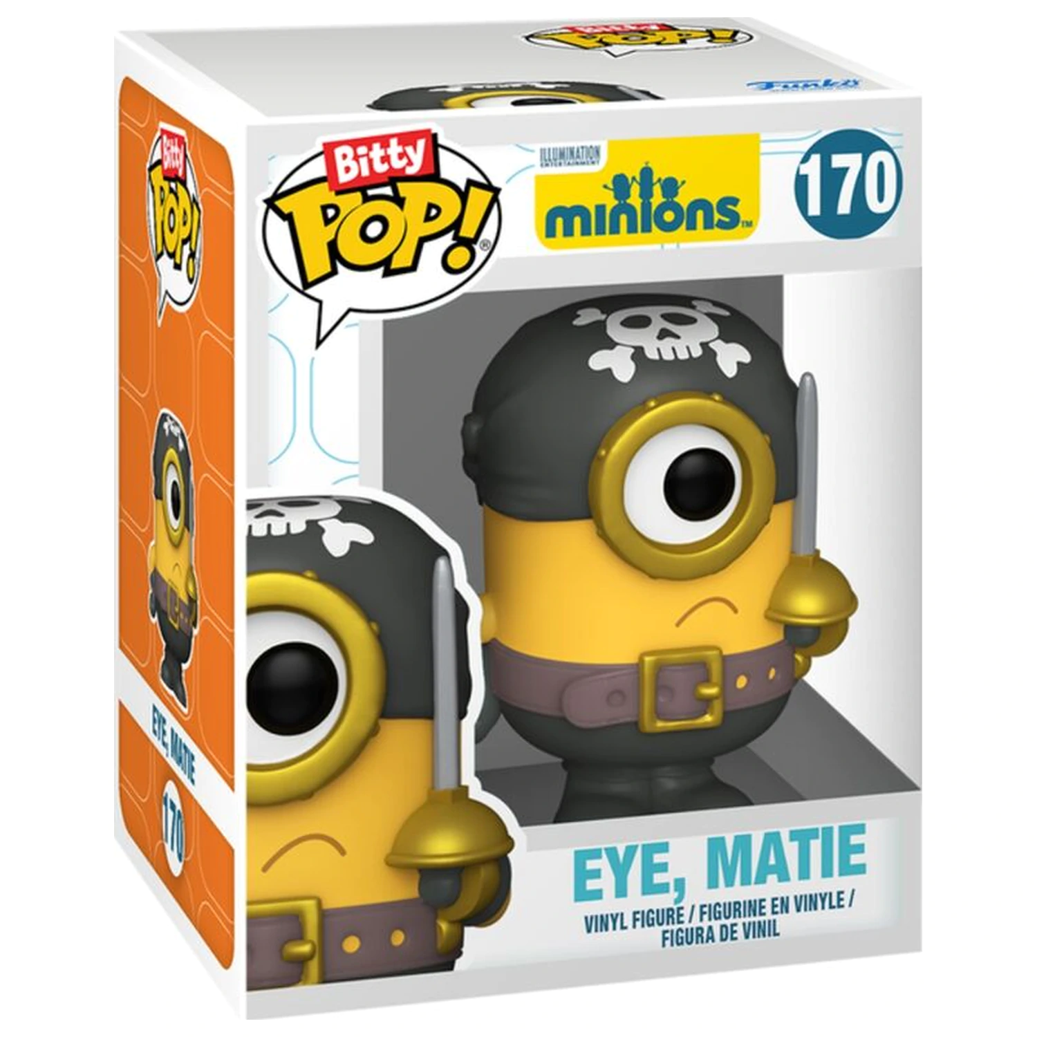 Bitty Funko POP 2db-os figura csomag Minions Kevin & Eye termékfotó