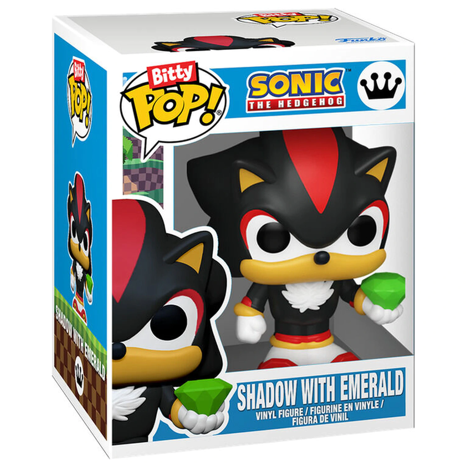 Bitty Funko POP 2db-os figura csomag Sonic The Hedgehog - Knuckles & Shadow termékfotó