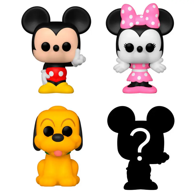 Disney Bitty POP! Vinyl Figure 4-Pack Mickey 2,5 cm termékfotó