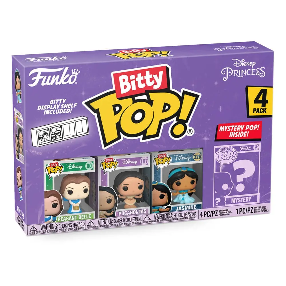 Disney Princesses Bitty POP! Vinyl Figure 4-Pack Belle 2,5 cm termékfotó