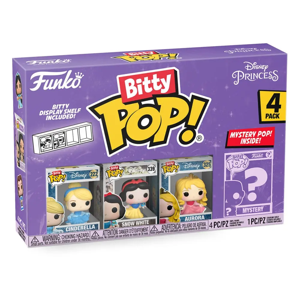 Funko Bitty POP 4 db-os figura csomag Disney Princesses Cinderella 2,5 cm termékfotó