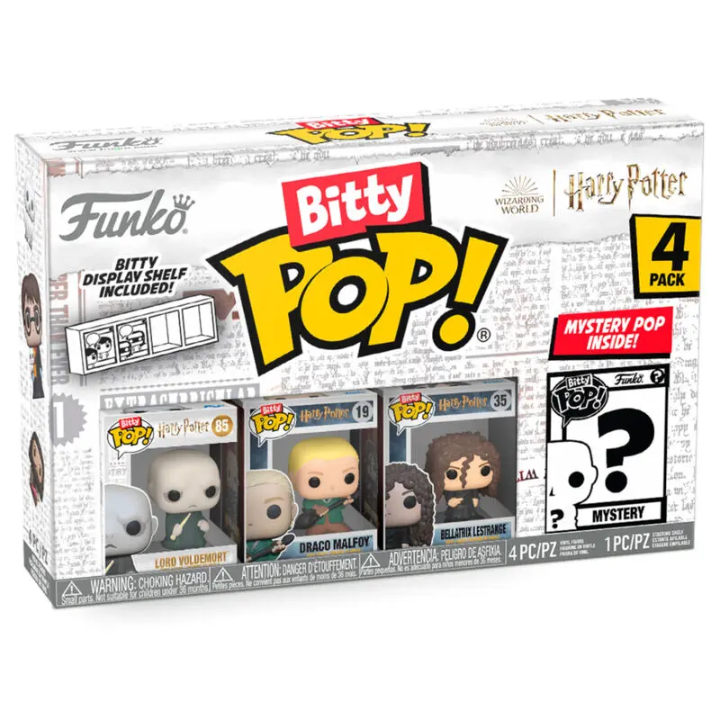 Funko Bitty POP 4 db-os figura csomag Harry Potter Voldemort termékfotó