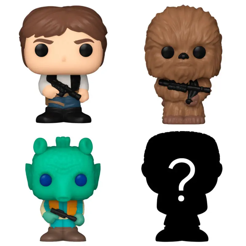 Funko Bitty POP 4 db-os figura csomag Sar Wars Han Solo termékfotó