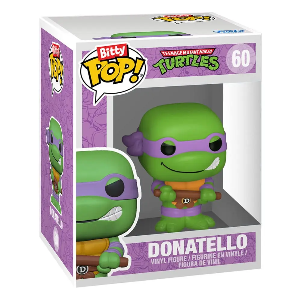 Funko Bitty POP 4 db-os figura csomag Teenage Mutant Ninja Turtles Donatello 2,5 cm termékfotó