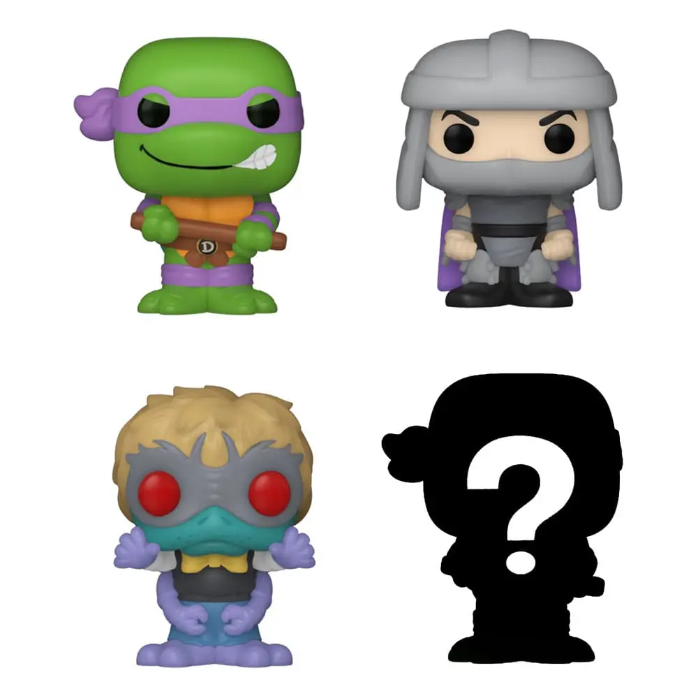 Funko Bitty POP 4 db-os figura csomag Teenage Mutant Ninja Turtles Donatello 2,5 cm termékfotó