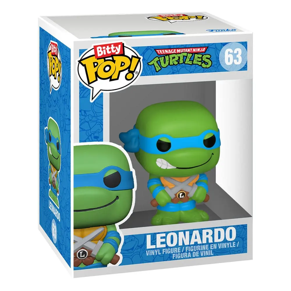 Funko Bitty POP 4 db-os figura csomag Teenage Mutant Ninja Turtles Leonardo 2,5 cm termékfotó