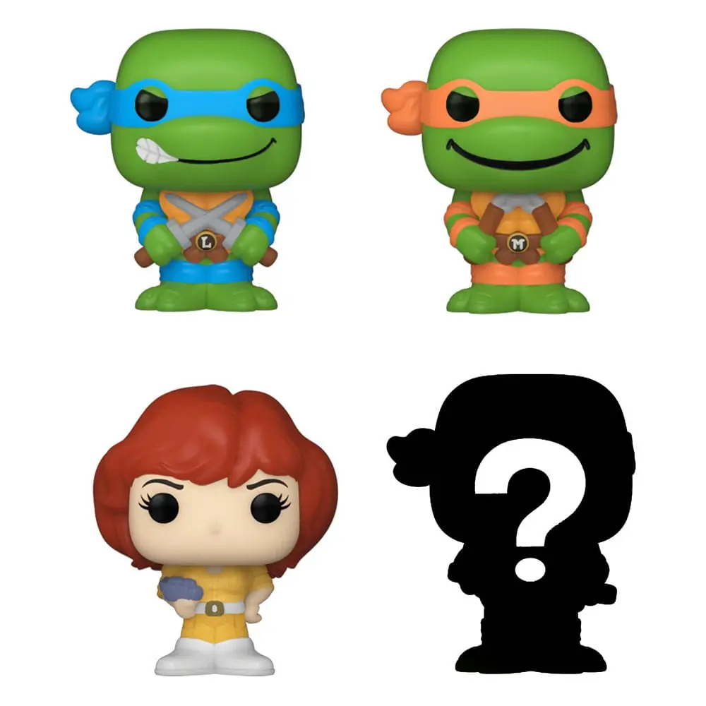 Funko Bitty POP 4 db-os figura csomag Teenage Mutant Ninja Turtles Leonardo 2,5 cm termékfotó