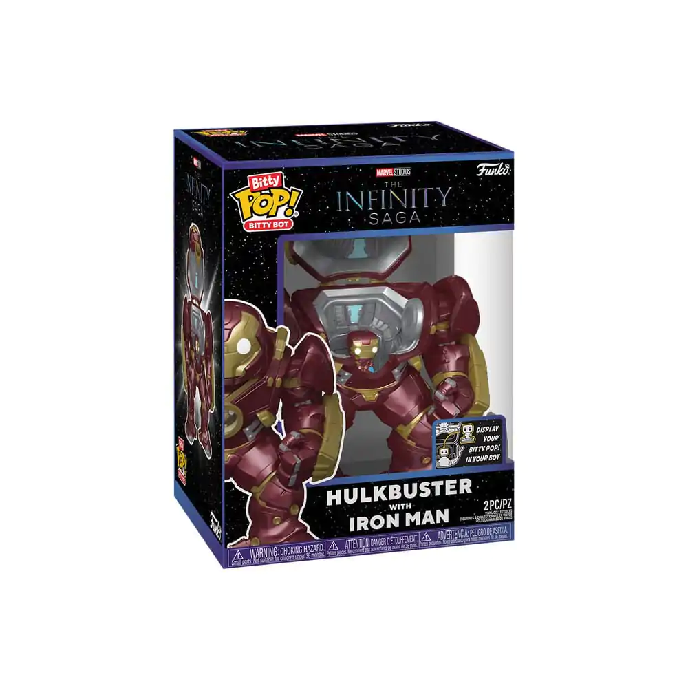 Bitty Funko POP! Bots figura csomag Marvel- Hulkbuster 2,5 cm termékfotó