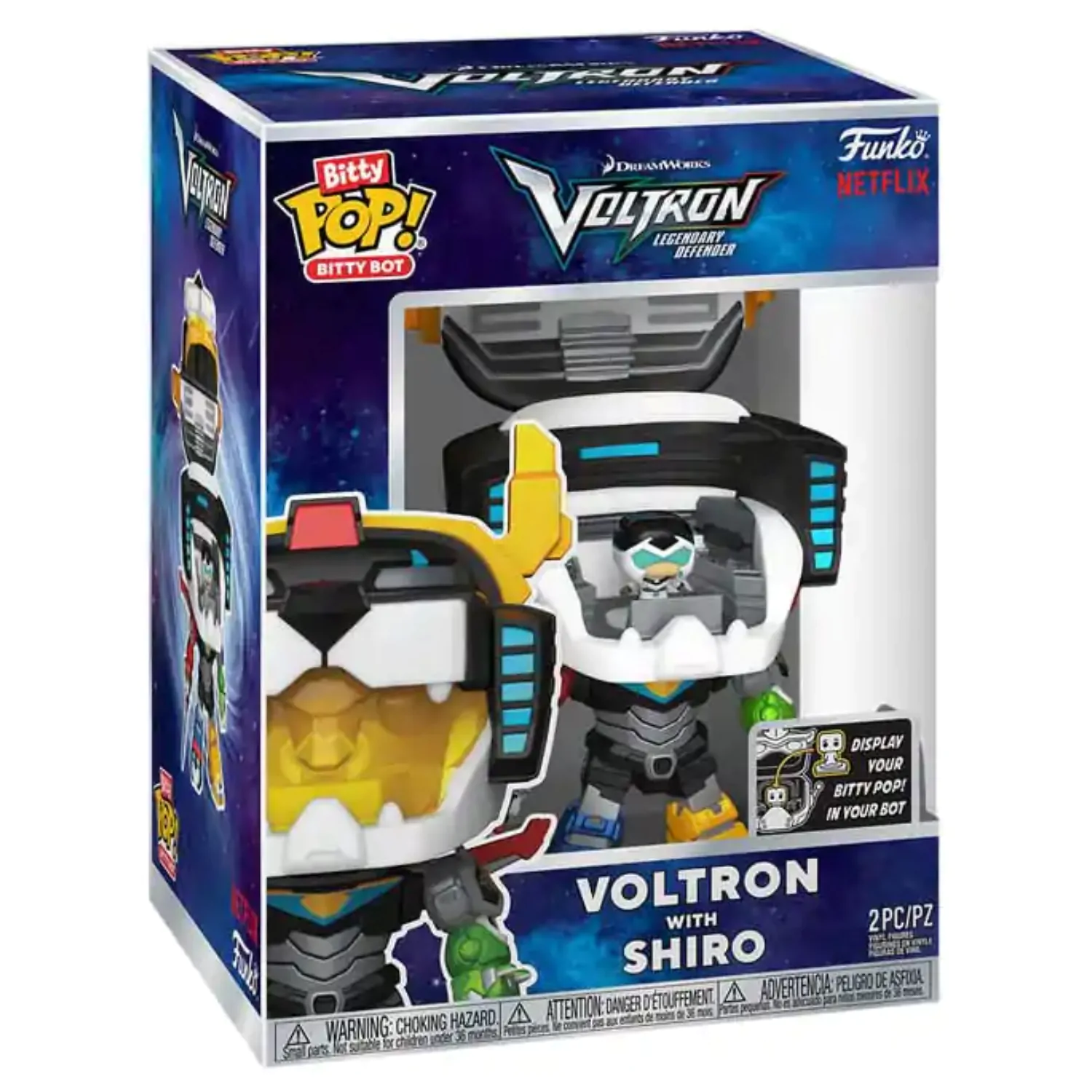 Bitty Funko POP! Bots Voltron- Voltron figura csomag 2,5 cm termékfotó