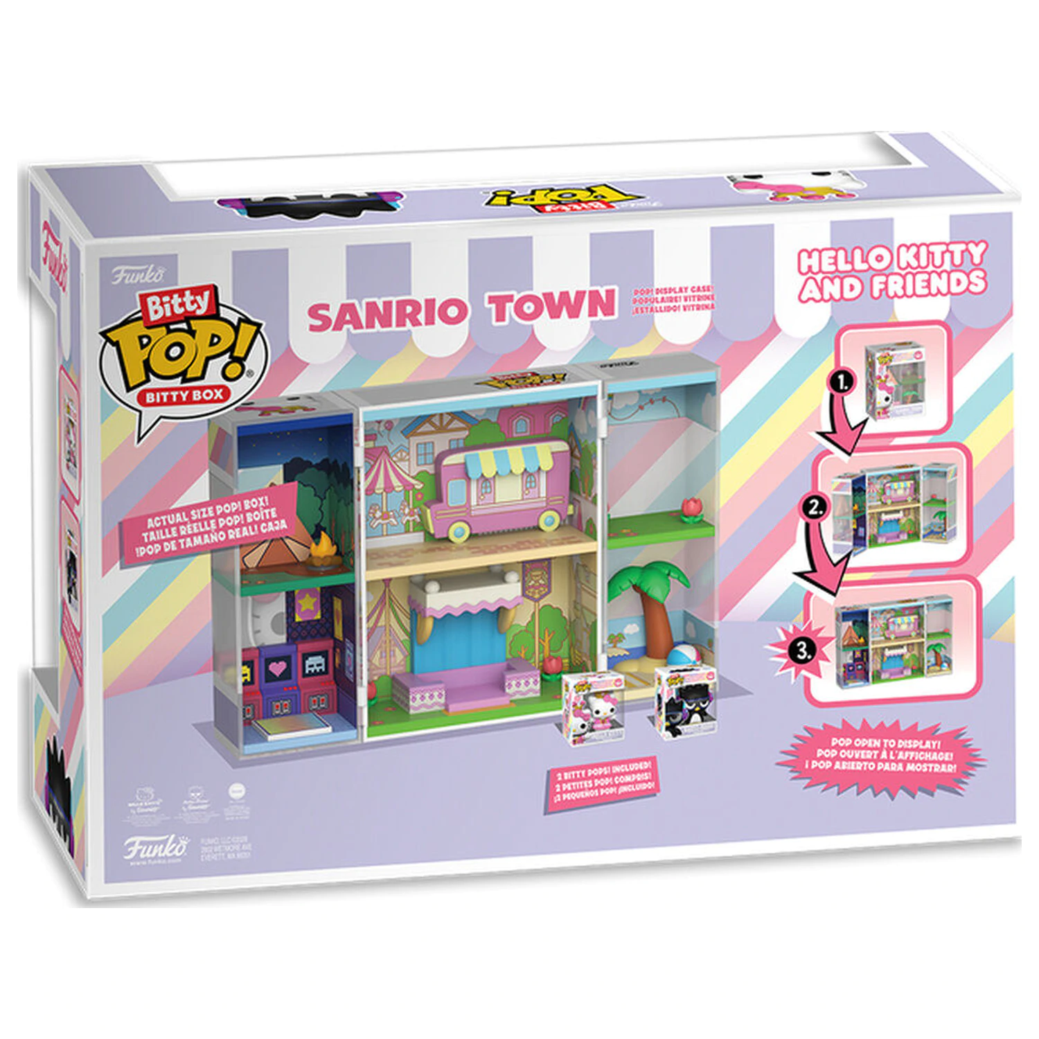 Bitty Funko POP Boxes figura Hello Kitty and Friends Sanrio Town termékfotó