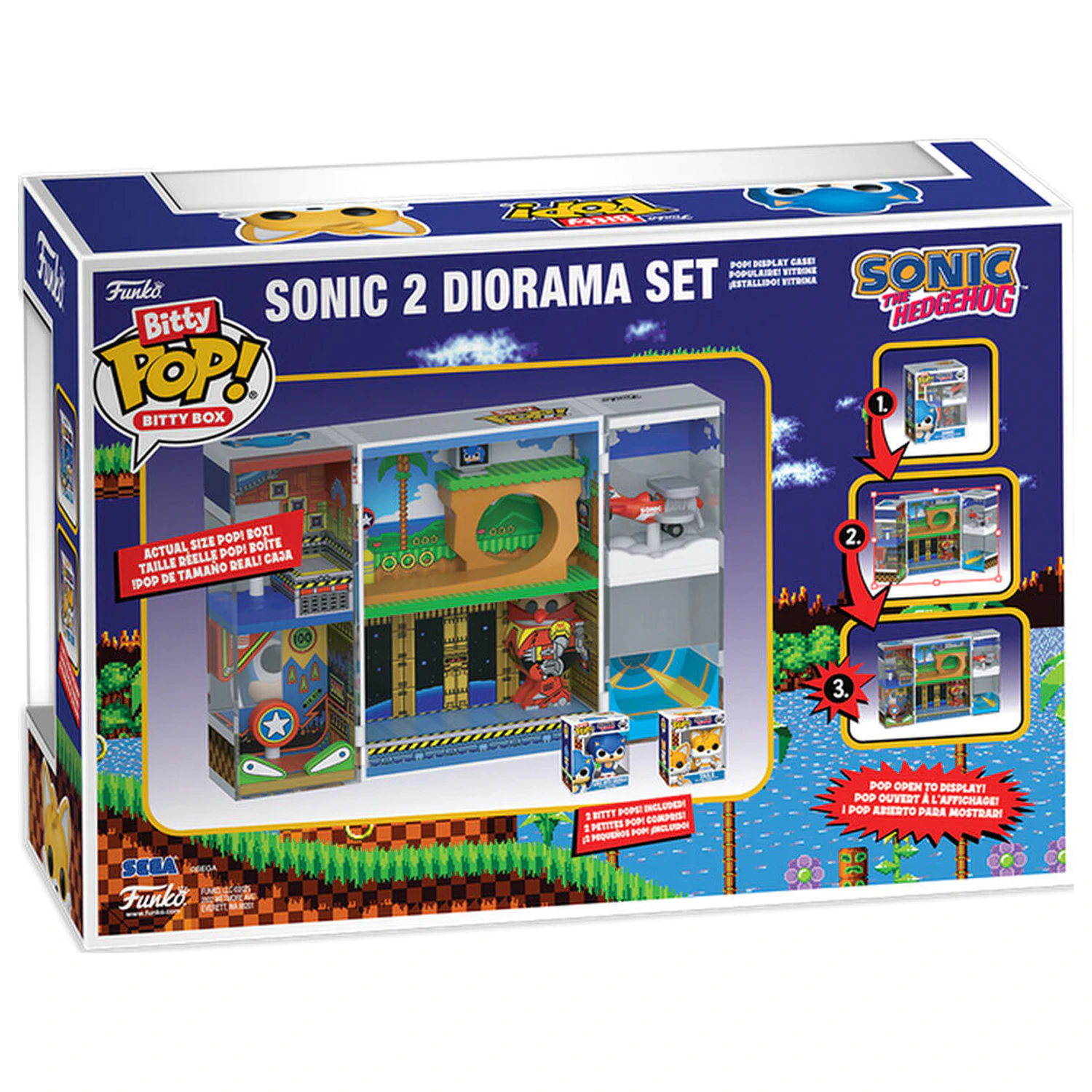 Bitty Funko POP Boxes figura Sonic The Hedgehog Sonic termékfotó
