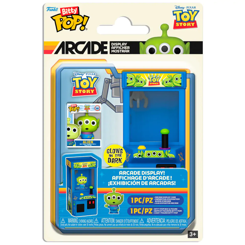 Bitty Funko POP figura Arcade Claw Disney Pixar Toy Story Alien termékfotó