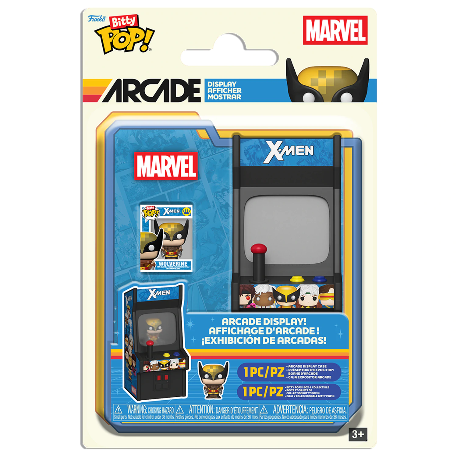 Bitty Funko POP figura Arcade Marvel X-Men termékfotó