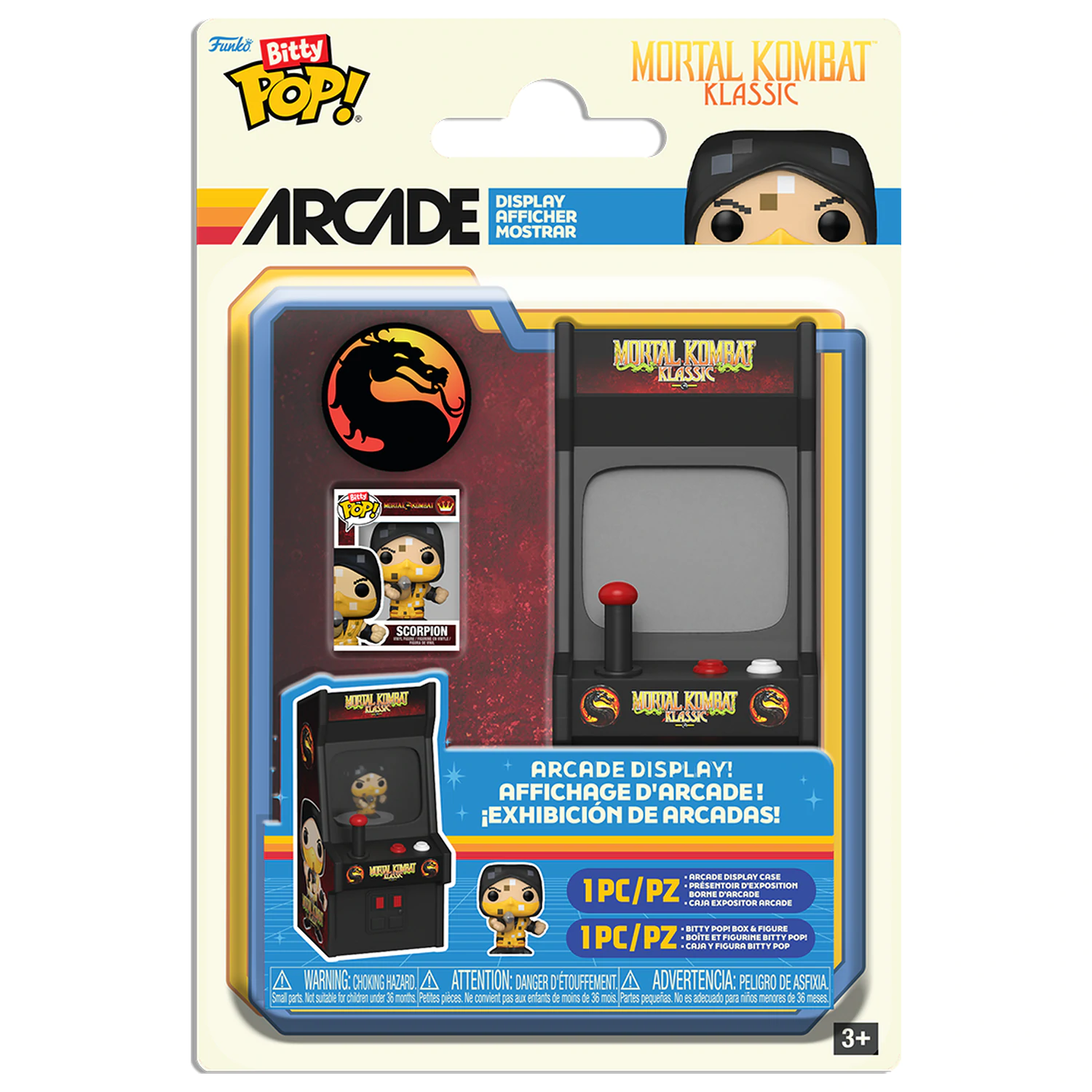 Bitty Funko POP figura Arcade Mortal Kombat termékfotó