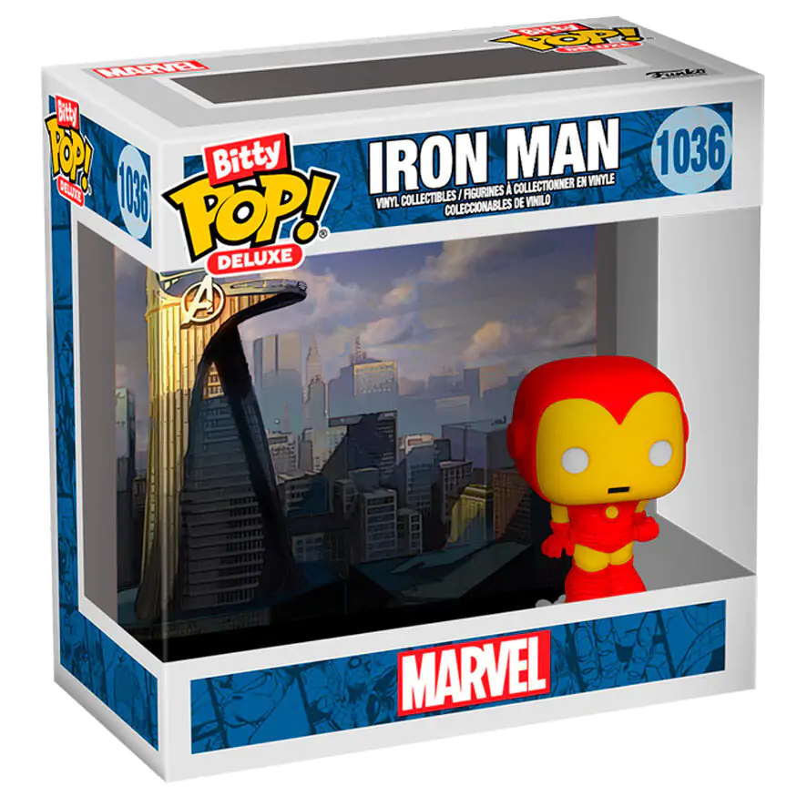 Bitty Funko POP figura Deluxe Marvel Iron Man termékfotó