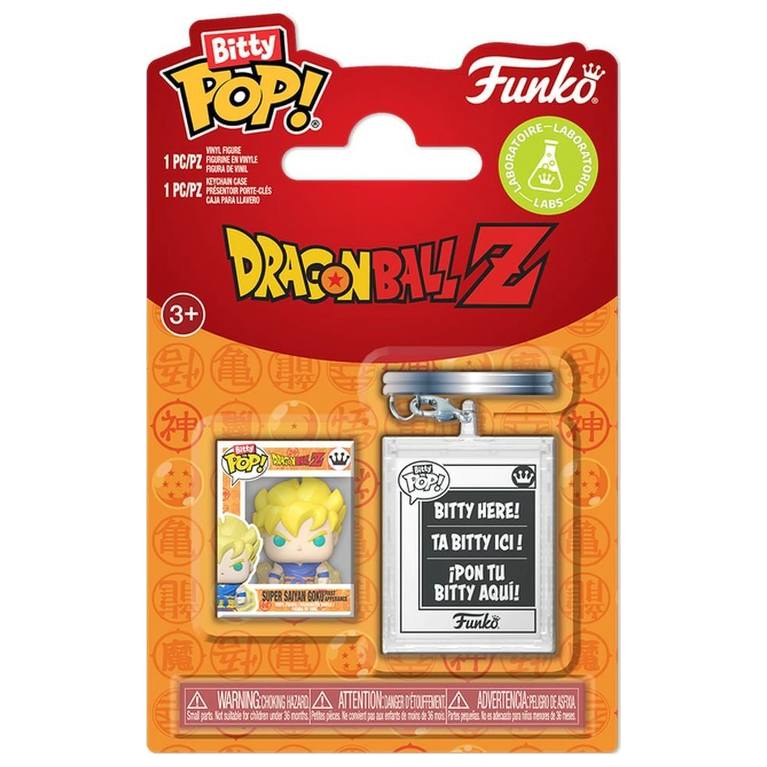 Bitty Funko POP figura és kulcstartó Dragon Ball Super Saiyan Goku termékfotó