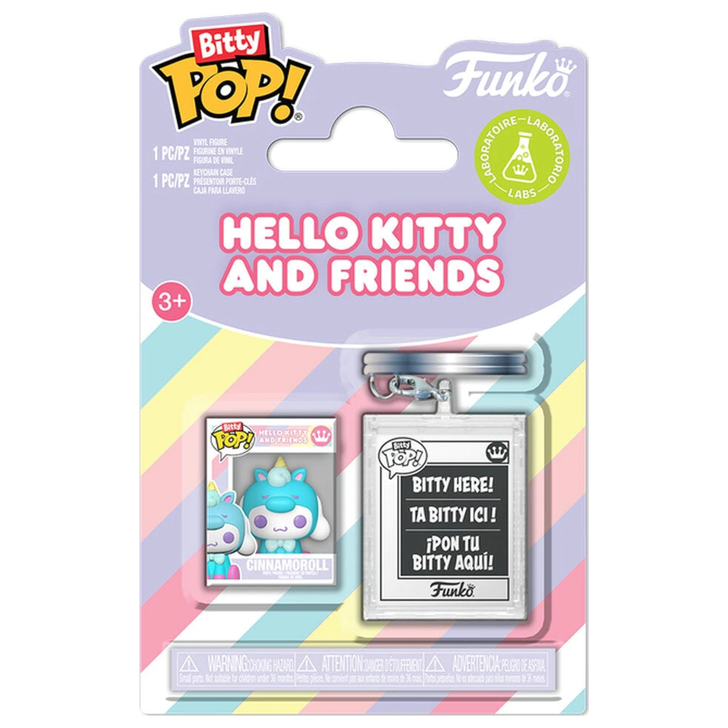 Bitty Funko POP figura és kulcstartó Hello Kitty and Friends Cinnamoroll termékfotó