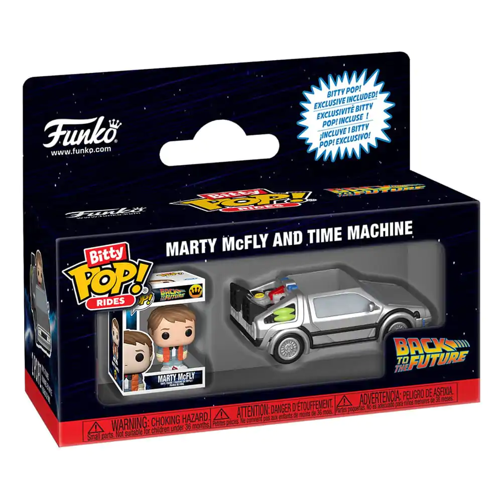 Bitty Funko POP figura Ride Back to the Future Time Machine termékfotó