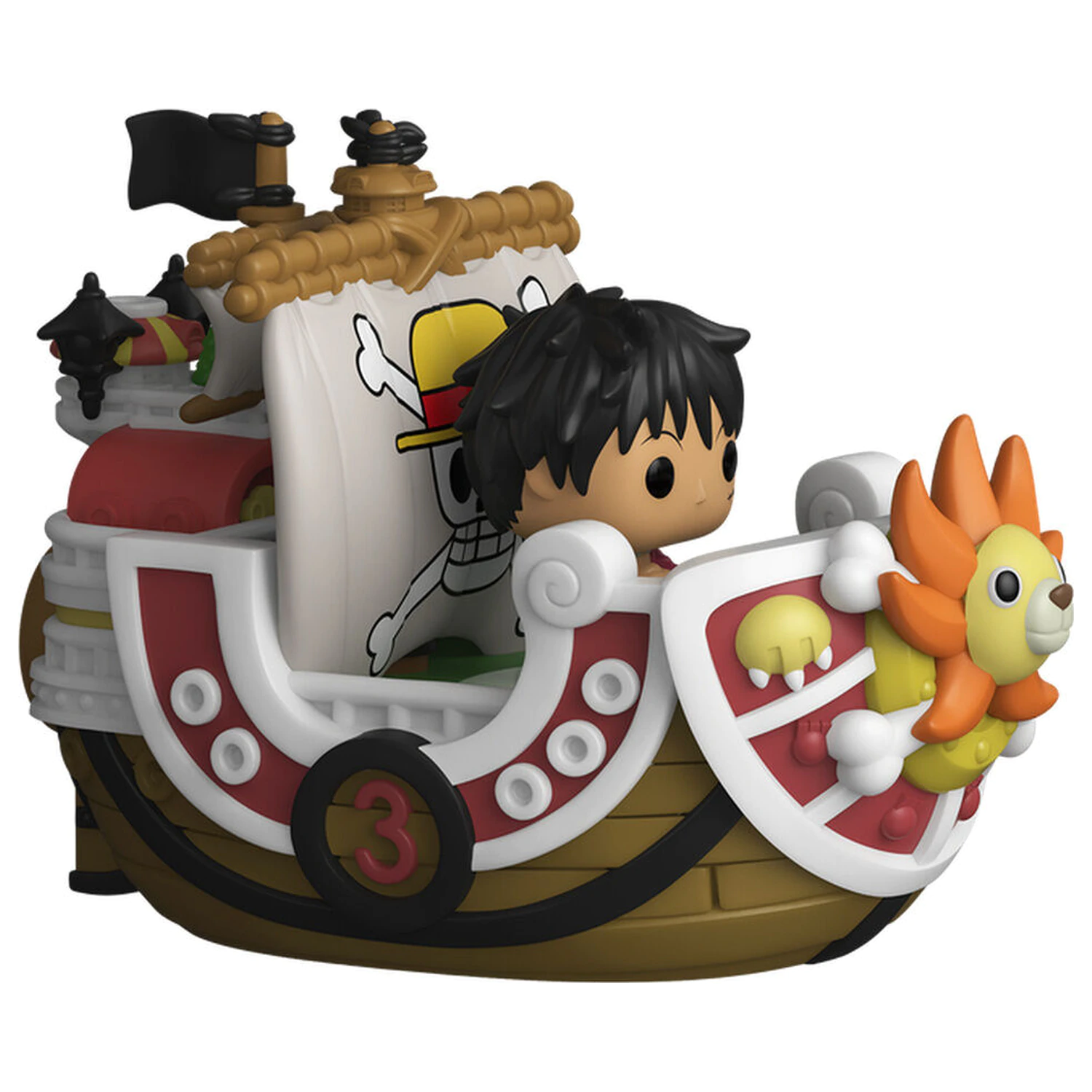 Bitty Funko POP figura Ride One Pice Monkey D.Luffy and Thousand Sunny termékfotó