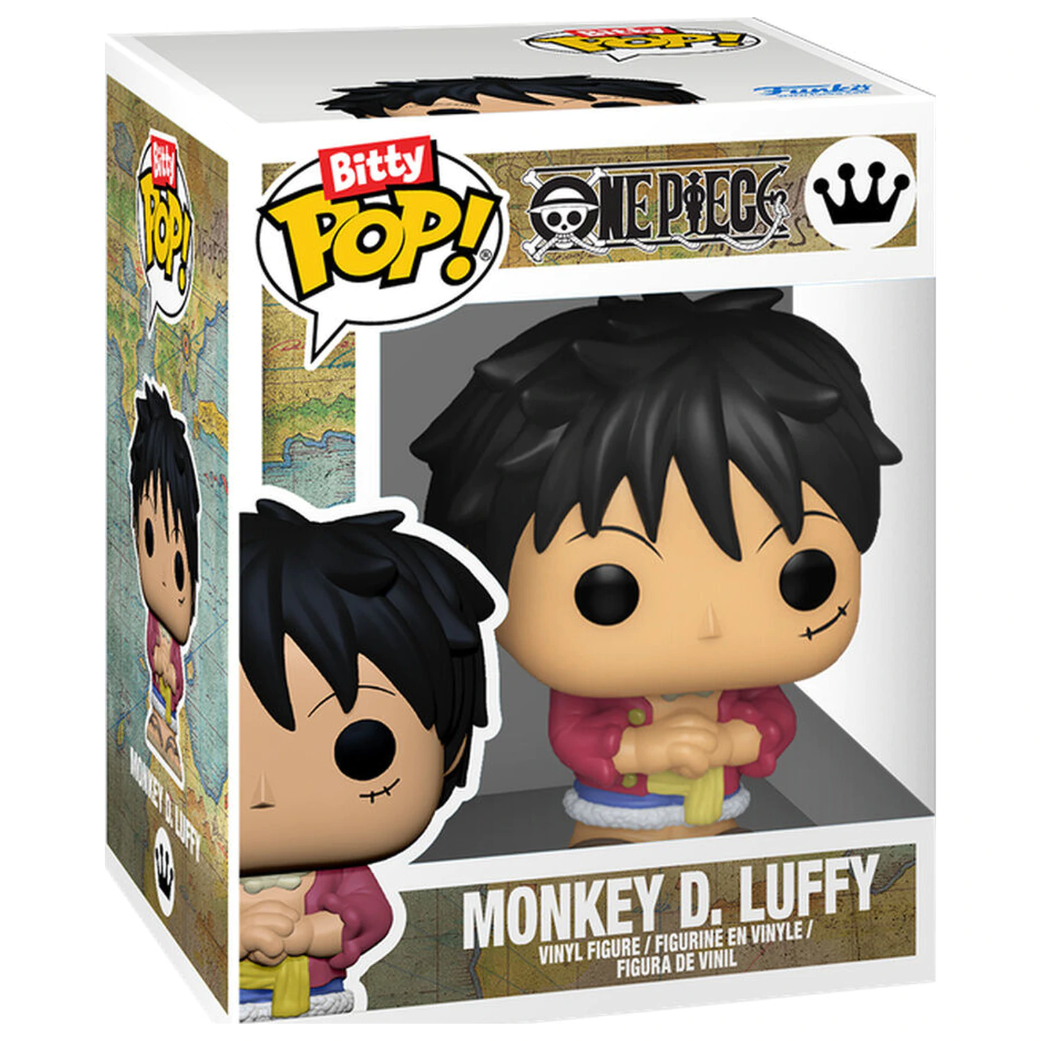 Bitty Funko POP figura Ride One Pice Monkey D.Luffy and Thousand Sunny termékfotó