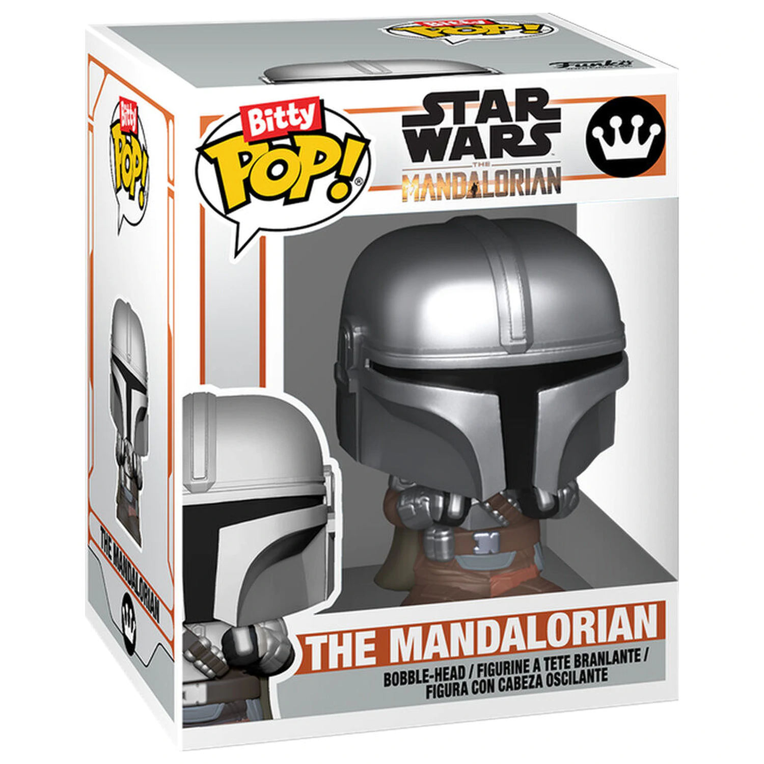 Bitty Funko POP figura Ride Star Wars The Mandalorian In N1 Starfighter With Grogu termékfotó