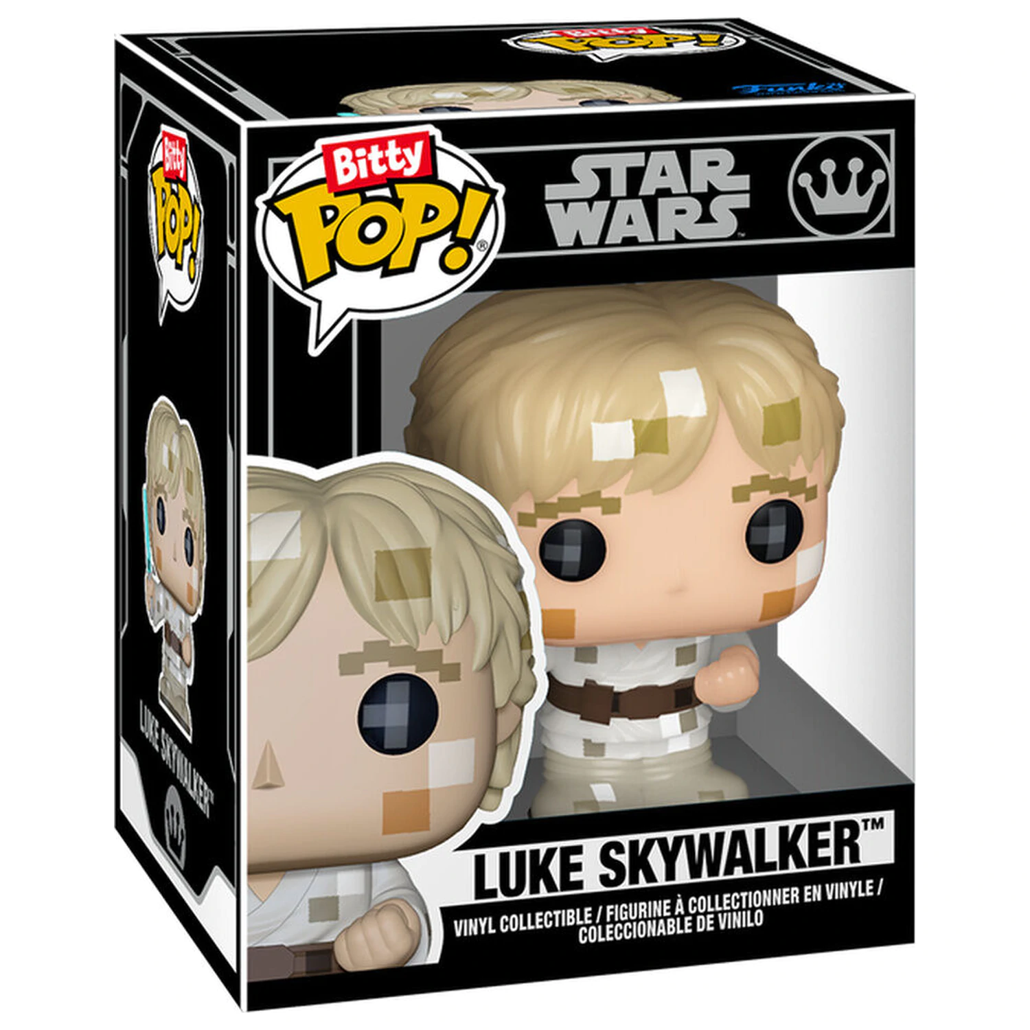 Bitty Funko POP figura Star Wars 8 Bit Luke Skywalker & Arcade Case termékfotó