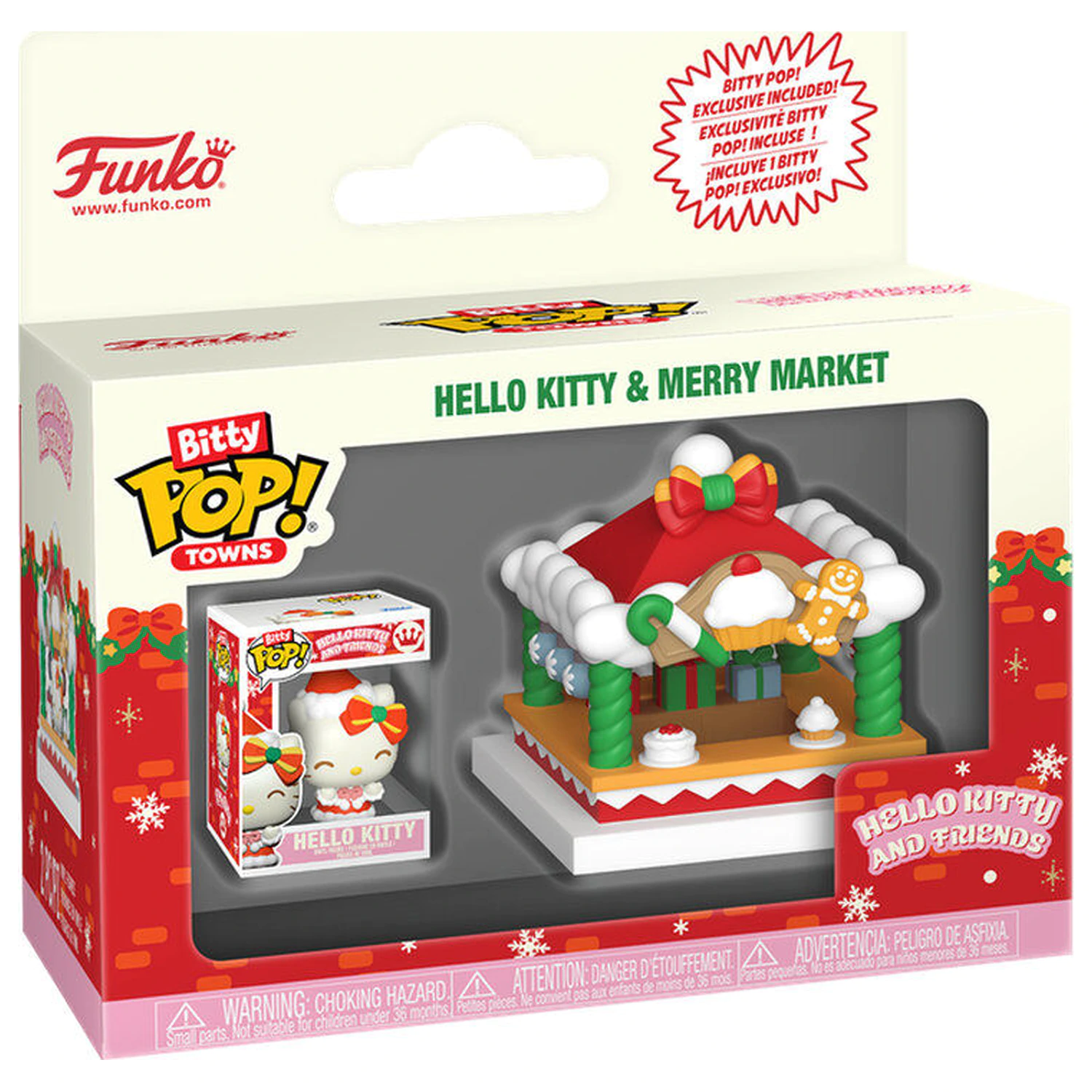 Bitty Funko POP figura Town Hello Kitty and Merry Market termékfotó