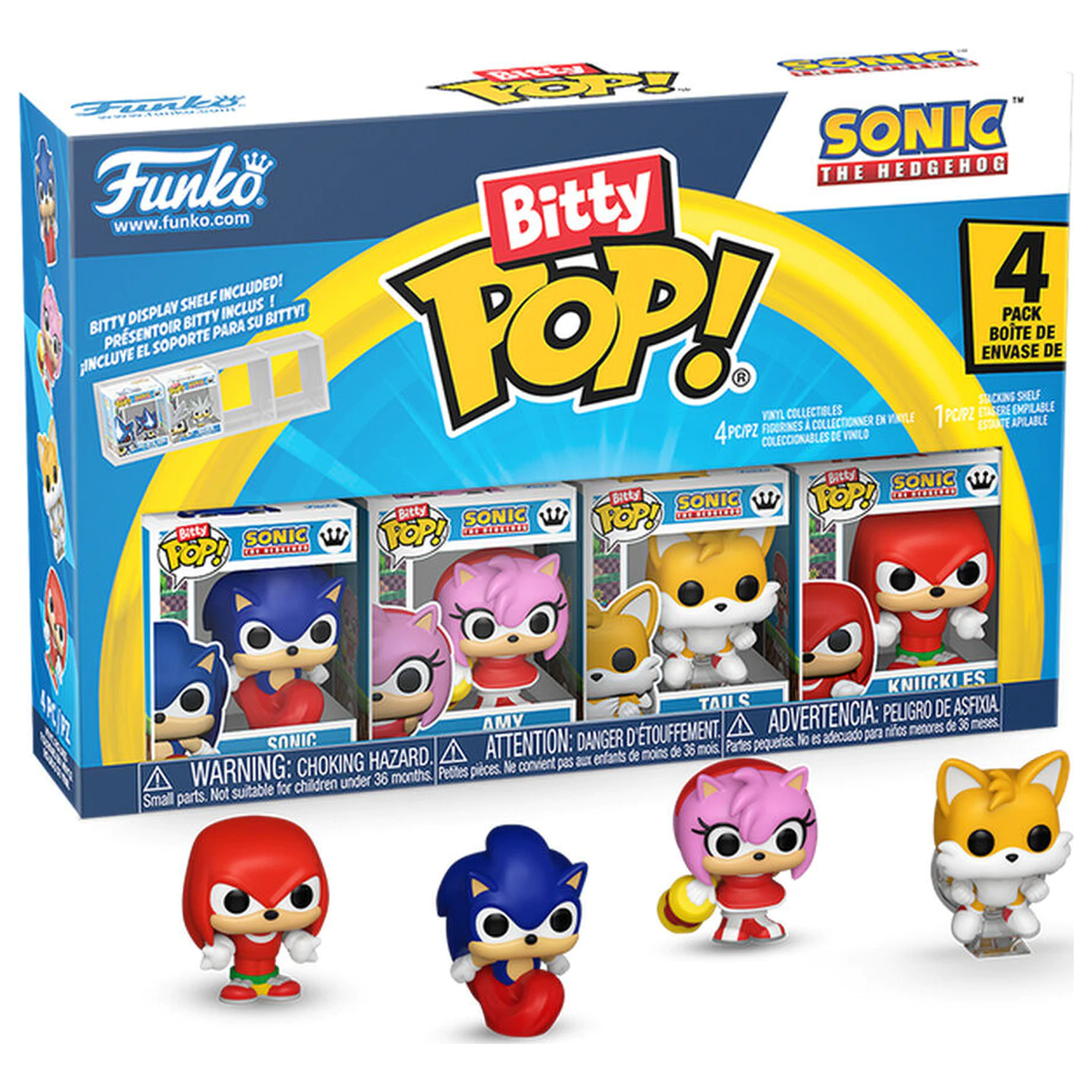 Bitty Funko POP figurák Sonic The Hedgehog termékfotó