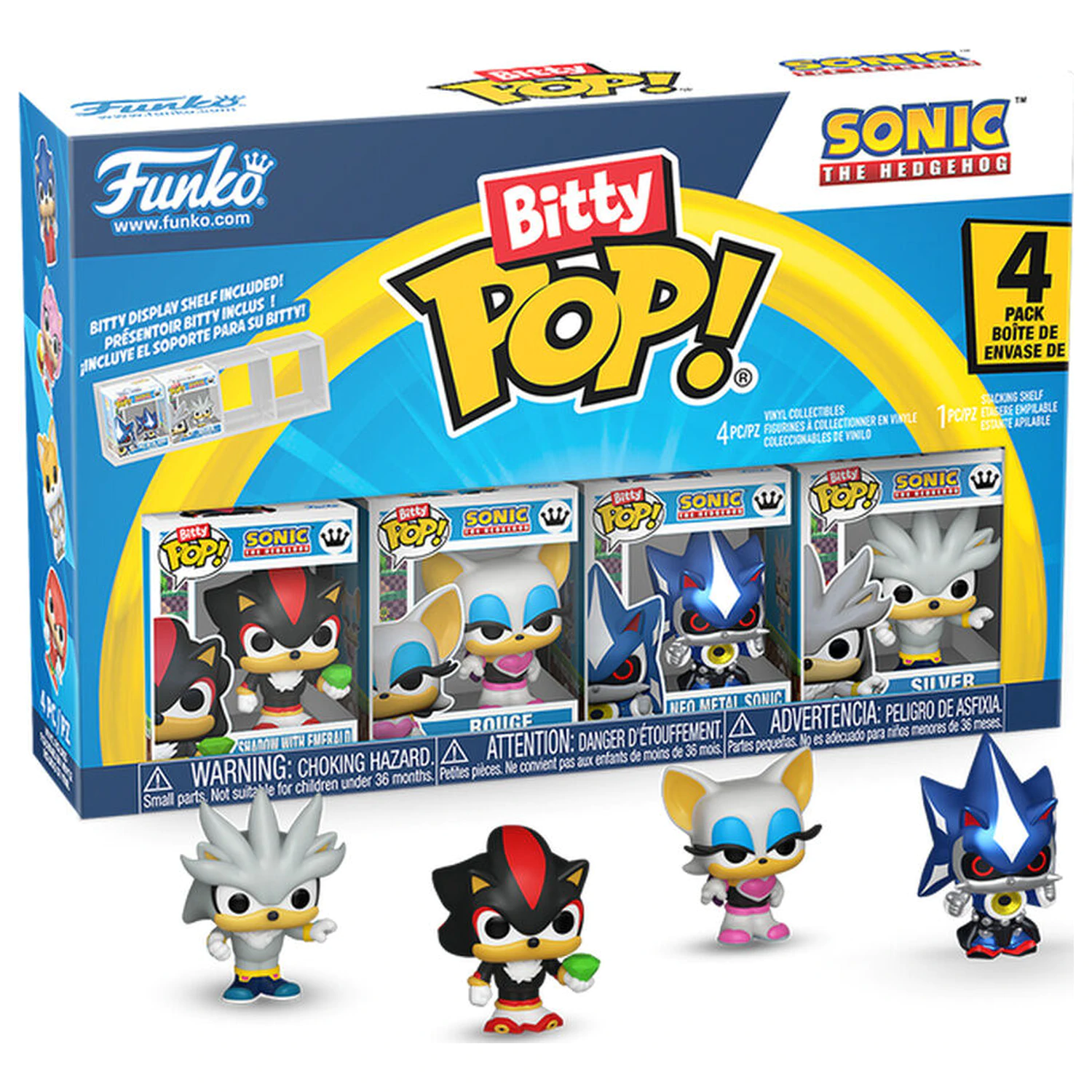 Bitty Funko POP figurák Sonic The Hedgehog termékfotó
