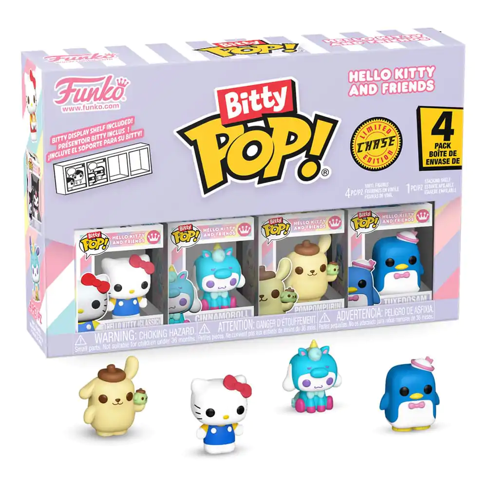 Bitty Funko POP Hello Kitty and Friends  Vinyl figura 4 db-os csomag Hello Kitty termékfotó