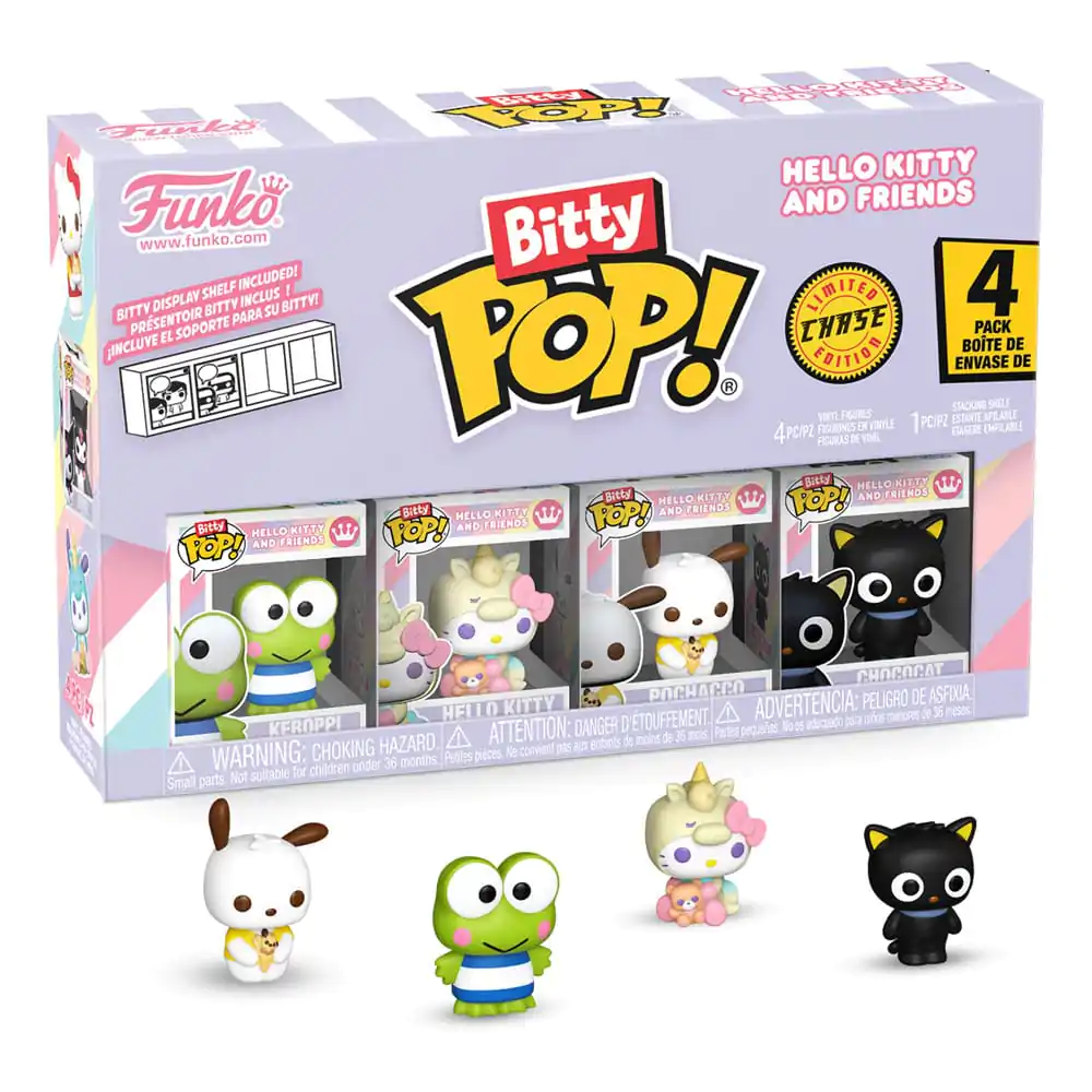 Bitty Funko POP Hello Kitty and Friends Vinyl figura 4 db-os csomag Keroppi termékfotó