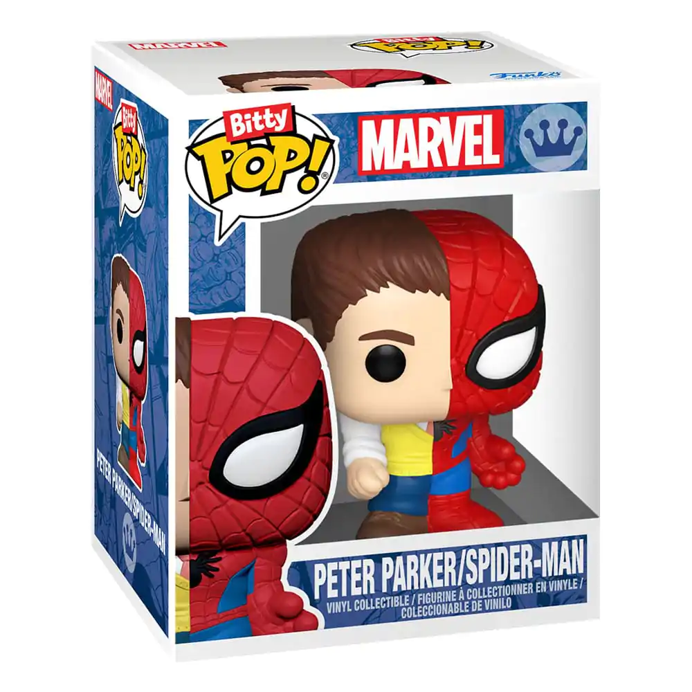 Bitty Funko POP Marvel Spider-Man  Vinyl figura 4 db-os csomag Parker Split termékfotó