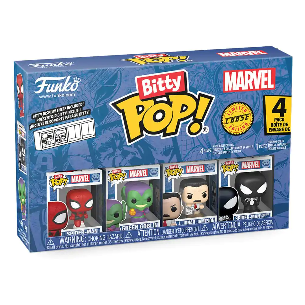 Bitty Funko POP Marvel  Vinyl figura 4 db-os csomag Spider-Man termékfotó