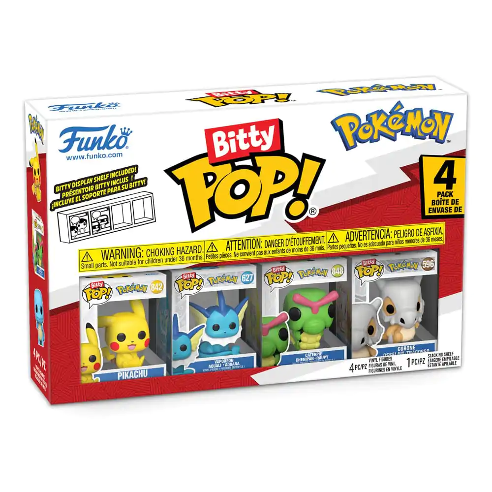 Funko Bitty POP Pokemon 4 db-os vinyl figura csomag Pikachu termékfotó