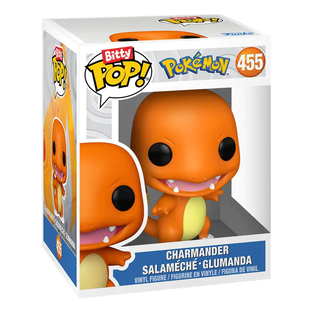 Bitty Funko POP Pokemon Vinyl figura 4 db-os csomag Charmander termékfotó
