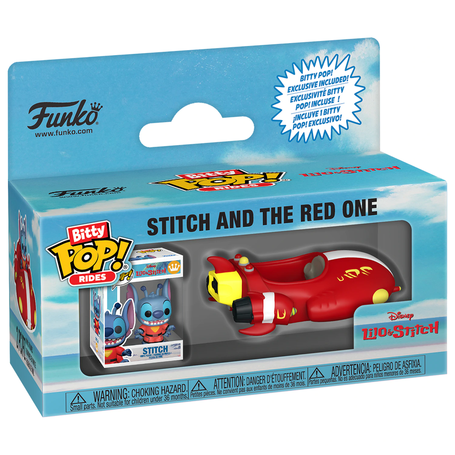 Bitty Funko POP Ride figura Disney Stitch termékfotó