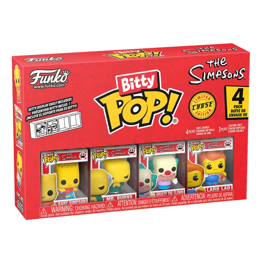 Bitty Funko POP The Simpsons  Vinyl figura 4 db-os csomag Bart termékfotó