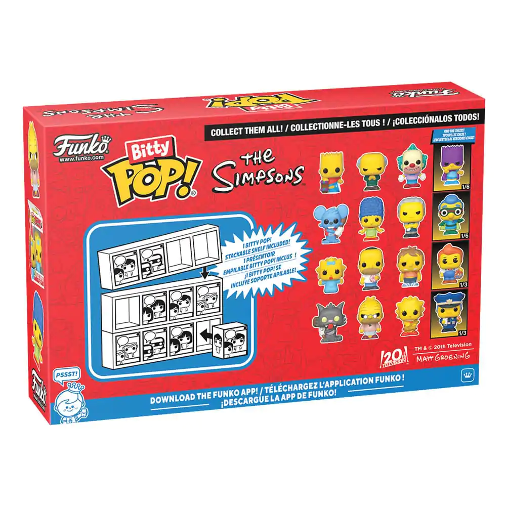 Bitty Funko POP The Simpsons  Vinyl figura 4 db-os csomag Maggie termékfotó