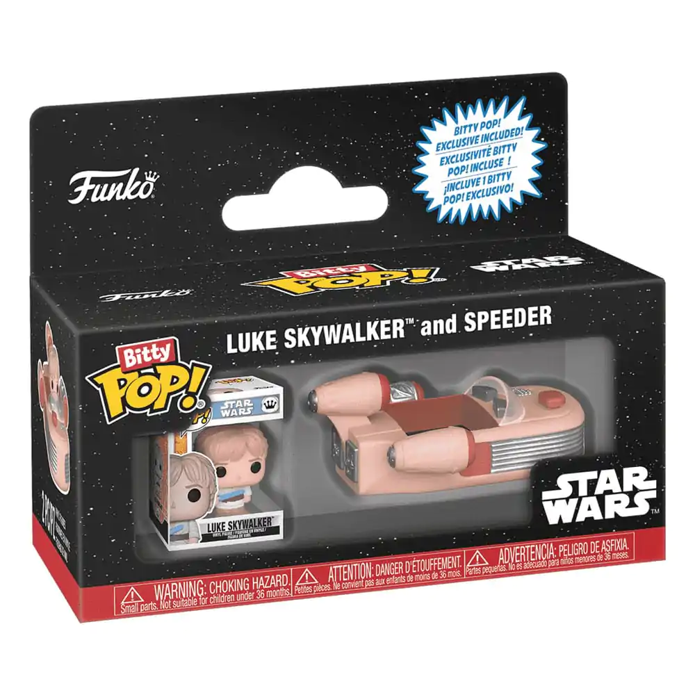 Bitty Pop figura Rides Star Wars Luke Skywalker and Speeder termékfotó