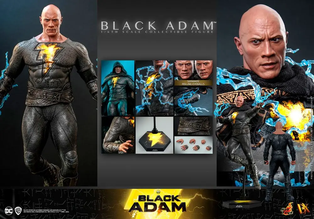 Black Adam DX 1/6 Black Adam akciófigura 33 cm termékfotó