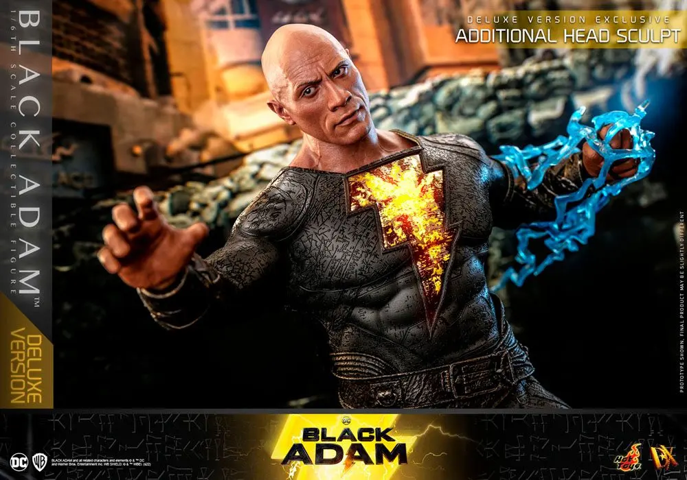 Black Adam DX 1/6 Black Adam Deluxe Version akciófigura 33 cm termékfotó