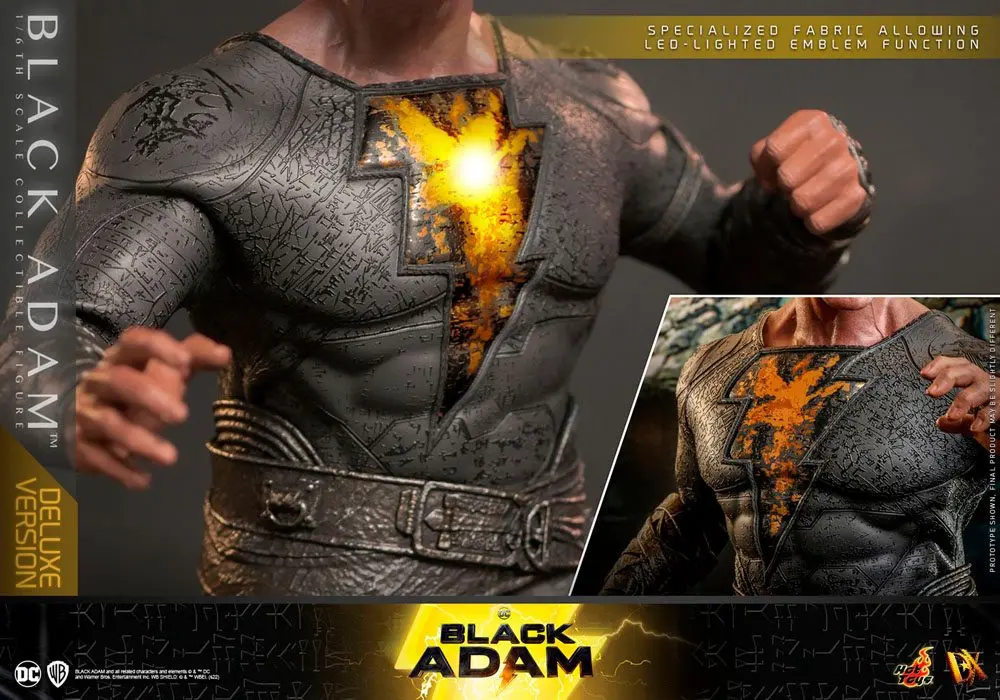 Black Adam DX 1/6 Black Adam Deluxe Version akciófigura 33 cm termékfotó