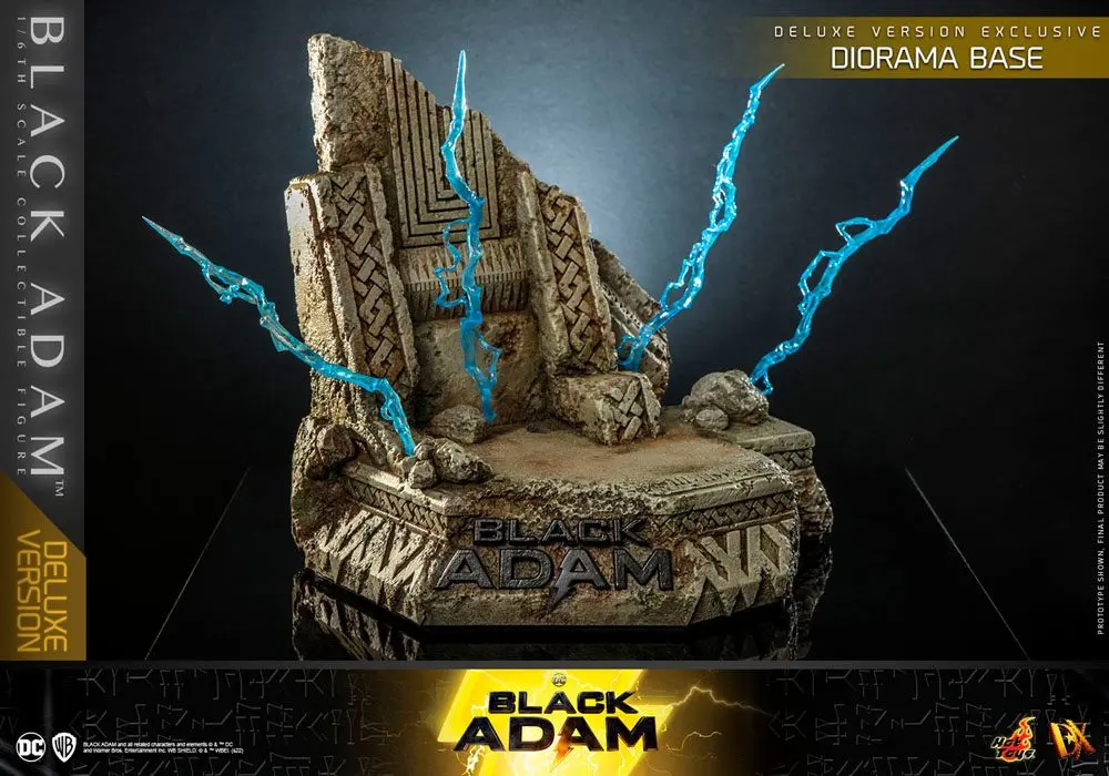 Black Adam DX 1/6 Black Adam Deluxe Version akciófigura 33 cm termékfotó