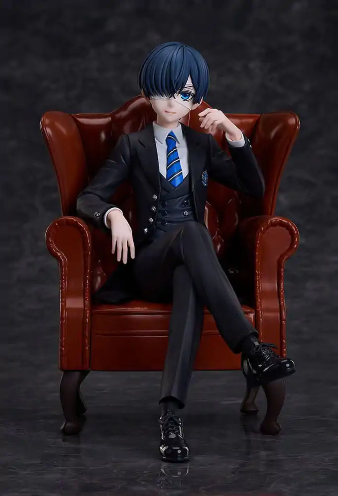 Black Butler: Boarding School Arc Ciel Phantomhive PVC szobor figura 15 cm termékfotó